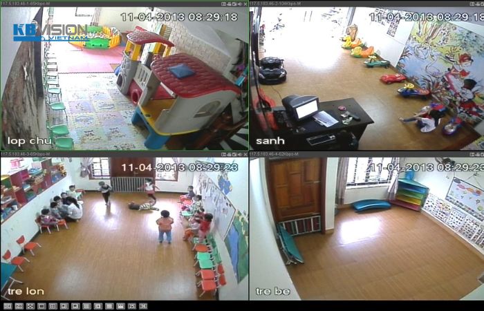 Xem trực tiếp camera KBvison từ xa